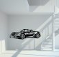 Preview: Porsche Boxster Wandtattoo